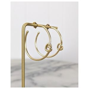 vintage 90's heart hoops